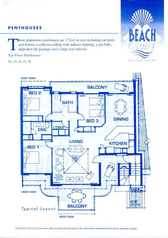 At Beach Court Holiday Villas Airlie Beach Værelse billede